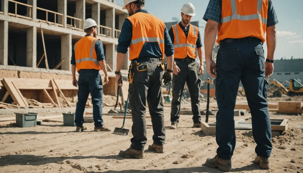 pantalon de travail stretch