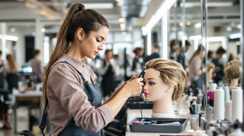 travailler dans la coiffure