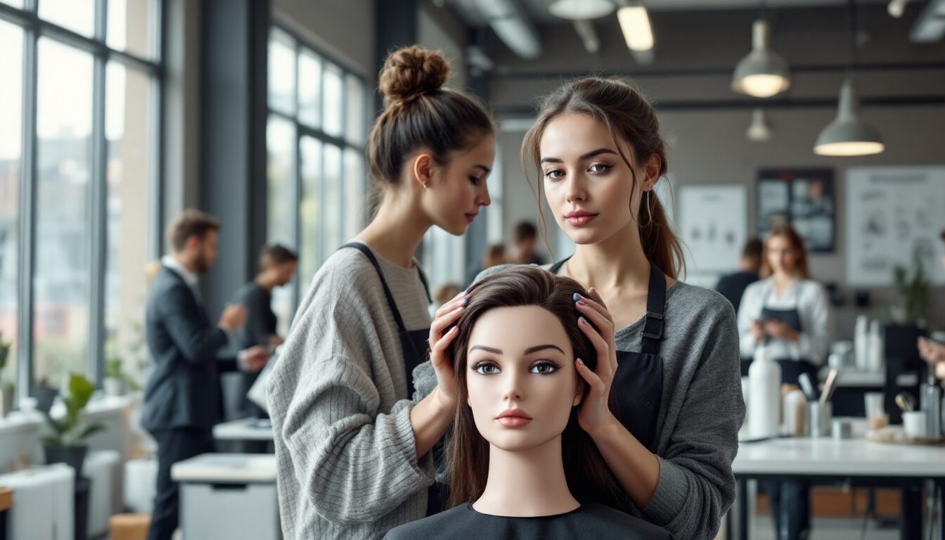 travailler dans la coiffure