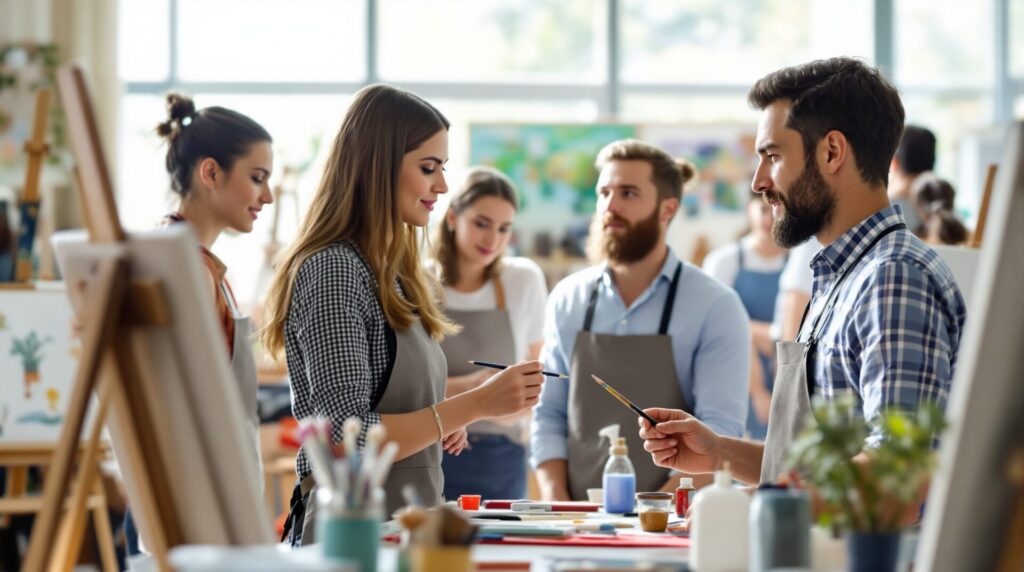 prof d'art plastique etude