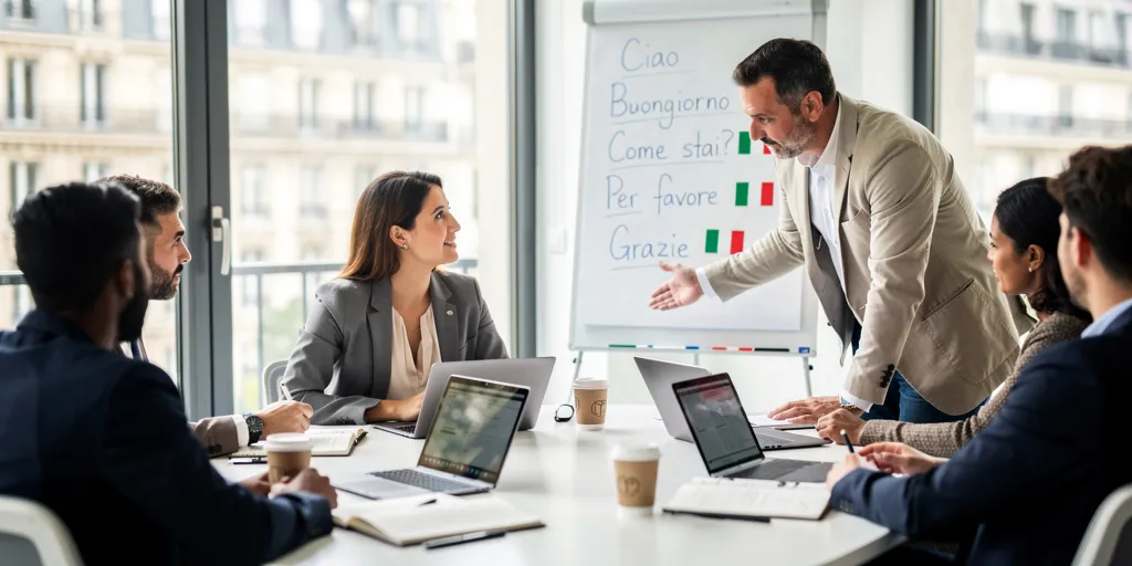 cours italien intensif