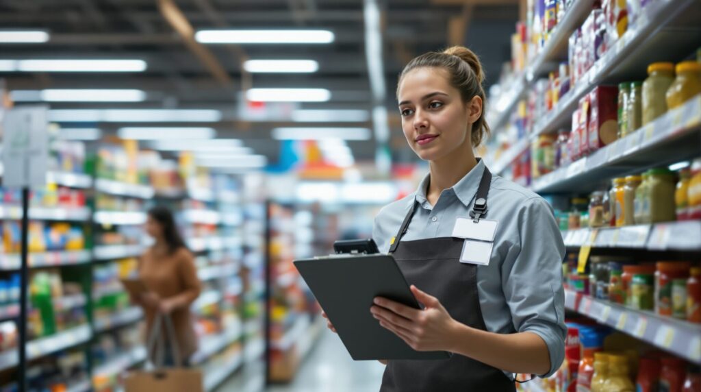 employé livre service