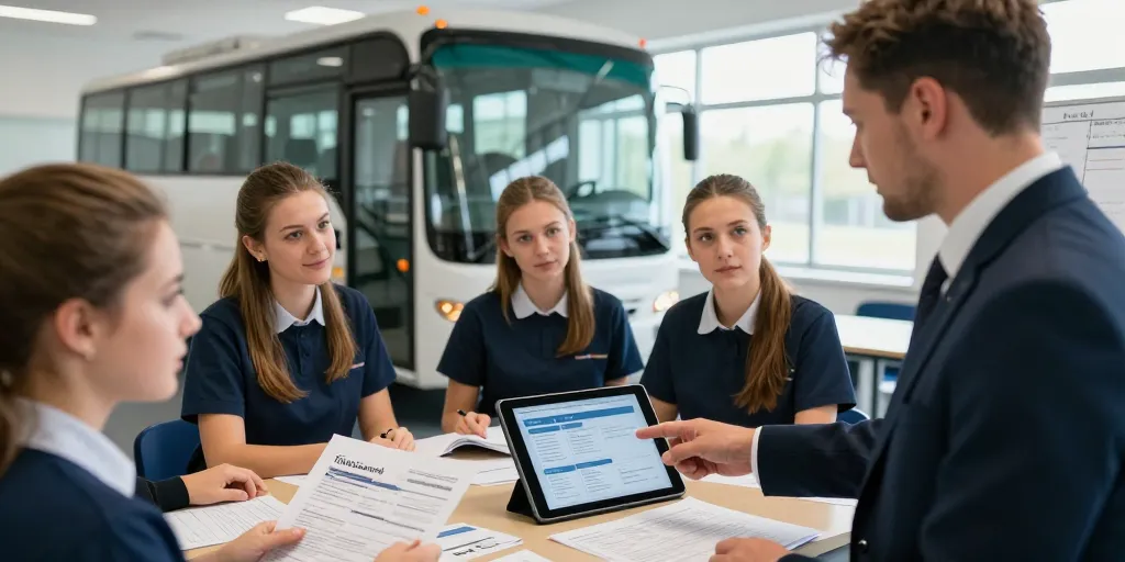 formation chauffeur bus