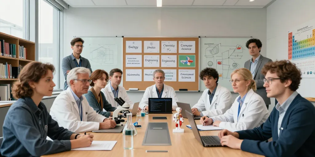 metier dans la science