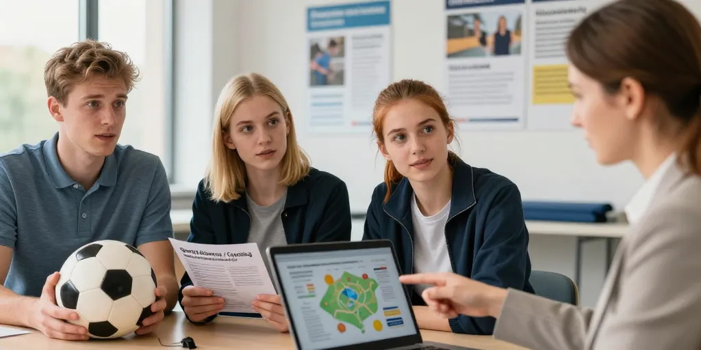 metier dans le sport apres le bac