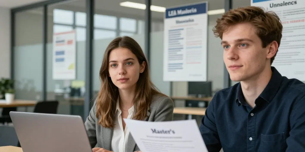 master après licence lea