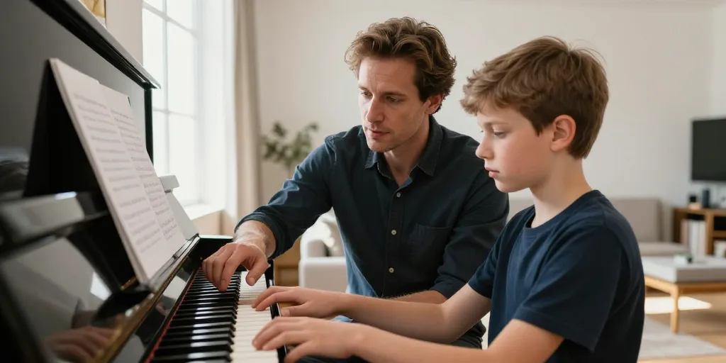 cours de piano