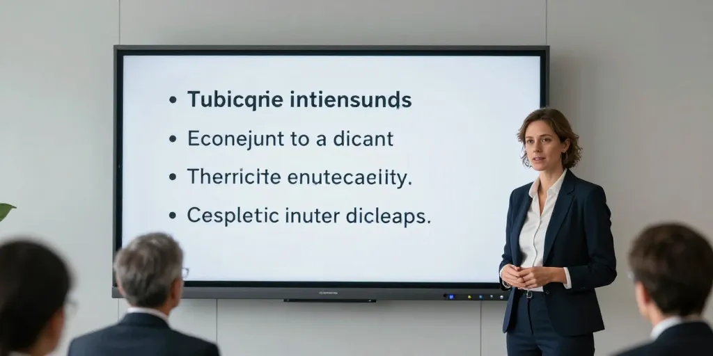 bullet point presentation